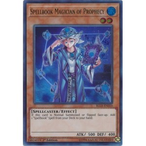 tvni BLLR-EN050 - Spellbook Magician of Prophecy - Ultra Rare